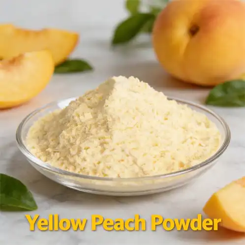How Does Yellow Peach Powder Improve Snack Formulations?